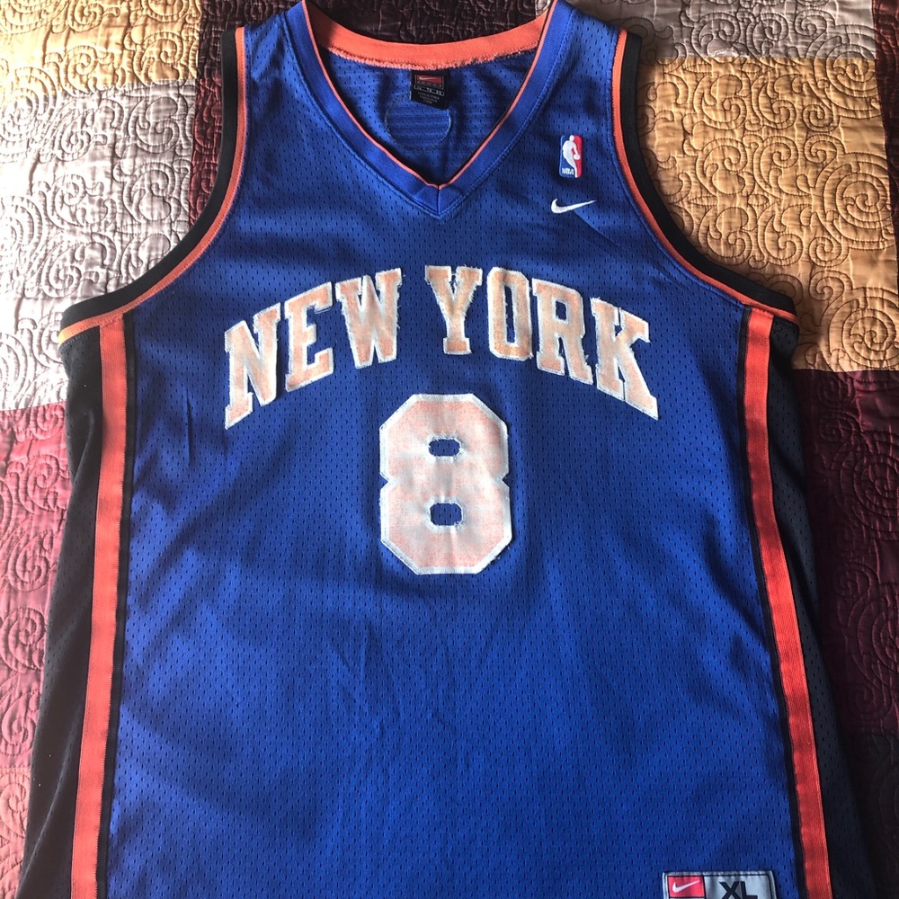 Vintage Knicks Sprewell jersey
